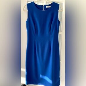 Calvin Klein sleeveless lined sheath dress size 4